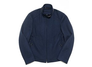 極美品 Loro Piana ロロピアーナ CASHMERE RAIN SYSTEM ゴートレザーディテール ピュアカシミヤ ブルゾン ジャケット やぎ革 メンズ XS