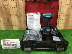 SRI【1-241110-SI-1】makita マキタ TD002GRDX 充電式インパクトドライバ 40Vmax バッテリ2個・充電器付【未使用品・店頭併売品】