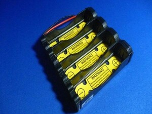 18650電池ホルダー 3本並列 3.7V用（保護回路付）1S3P リチウムイオン電池ホルダー、電池ケース、電池ボックス電池box