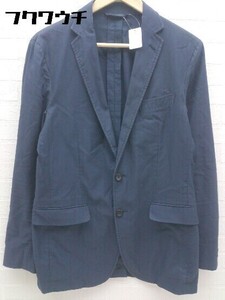 ◇ green label relaxing UNITED ARROWS 2B シングル 長袖 テーラード ジャケット サイズL ネイビー メンズ