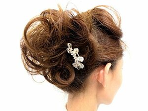 【新品ヘアアクセサリー多数出品中】豪華な夜会巻きヘアコーム /ヘアアクセサリー/かんざし