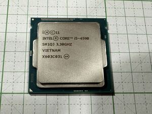 中古(一応動作確認済) CPU Intel Core i5-4590 3.3GHz SR1QJ ②