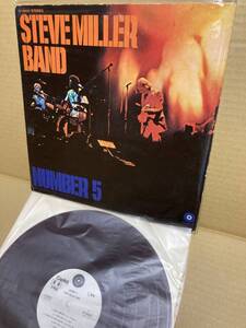 PROMO RED WAX！美盤LP！スティーヴ ミラー Steve Miller Band / Number 5 Toshiba CP-80067 見本盤 赤盤 ナンバー SAMPLE 1970 JAPAN NM