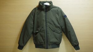 M53-139199 TOMMY HILFIGER トミーヒルフィガー メンズ ボンバー ジャケット US/XL JP/2XL グリーン アウター