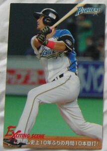 カルビープロ野球チップス ２０１５ 日本ハム 中田翔 エキサイティングシーン　読売ジャイアンツ　巨人