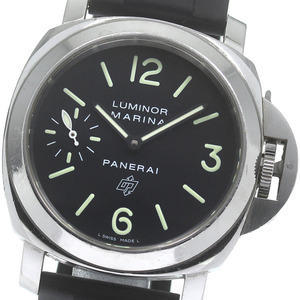 パネライ PANERAI PAM01005 ルミノール マリーナ ロゴ アッチャイオ 手巻き メンズ _832363