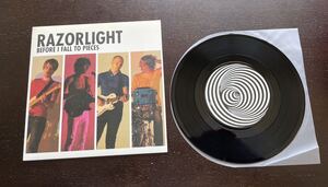 RAZORLIGHT 廃盤　アナログ　7インチ レコード　BEFORE I FALL TO PIECES the libertines strokes