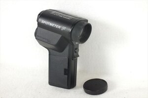 ★ 1円スタート ★ MINOLTA ミノルタ SPOTMETER F 露出計 動作確認済 中古 現状品 250101Y8619