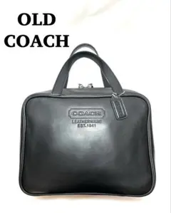 【美品】COACH オールドコーチ　ハンドバッグ　ブラック