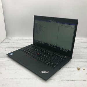 Lenovo ThinkPad T480s 20L8-SA2X0H Core i7 8650U 1.90GHz/16GB/なし 〔A0502〕