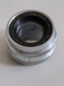 引伸し機用レンズ　FUJI FILM Askorf3.5 7.5cm 中古品