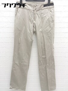 ◇ green label relaxing グリーンレーベル UNITED ARROWS コットン パンツ 38サイズ グレージュ系 レディース