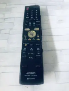 ［保証あり］SHARP AQUOS テレビリモコン GA558PA