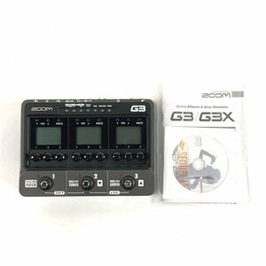 ZOOM ズーム G3 フロアマルチエフェクター 取説/ROMソフト付き★動作品