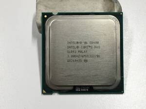 B1470)Intel Core 2 Duo E8400 SLB9J 3.0GHz 6M LGA775 中古動作品(タ)