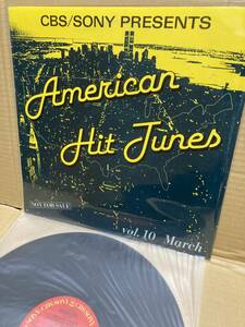 PROMO-ONLY！稀LP！BRUCE SPRINGSTEEN FIRE 収録！American Hit Tunes Vol.10 CBS/Sony XDAP93165 見本盤 BEASTIE BOYS BILLY JOEL JOURNEY