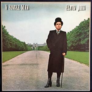 エルトン・ジョン ELTON JOHN ／ シングル・マン A SINGLE MAN 見本盤 sample 白レーベル Wジャケット 解説付 LP RJ-7540