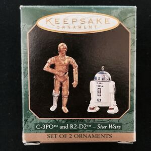 Hallmark社 オーナメント⑩ C-3PO and R2-D2 スターウォーズ