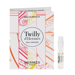 ツイリー ドゥ エルメス オー ジンジャー (チューブサンプル) EDP・SP 2ml 香水 フレグランス TWILLY D’HERMES EAU GINGER 新品 未使用