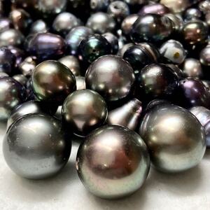 1円〜!!大量!!≪パールおまとめ1390ct≫j 約278g 約5.5-18.0mm ルース 裸石 宝石 pearl 真珠 黒蝶 アコヤ 淡水 ベビーパール w4マ50