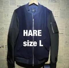 HARE ハレ MA-1 スタジャン size L