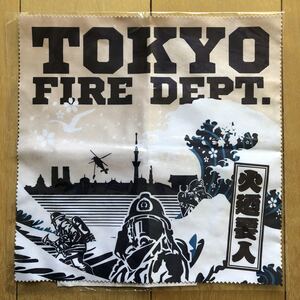 送料込み 新品 未使用 非売品 レア 東京消防庁 TOKYO FIRE DEPT. クリーニングクロス メガネ拭き クロス 火廼要人 火の用心 スカイツリー