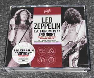 Led Zeppelin LA Forum 1977 2nd Night Barry Goldstein Master Tapes 3CD 付属品あり