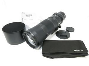 【 極美品 保証残 】Nikon NIKKOR Z 180-600mm F5.6-6.3 VR HB-109純正フード付き [管NI3394]