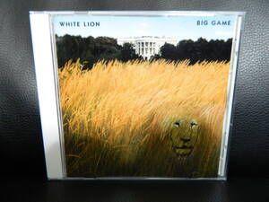 (24)　 WHITE LION　　/　　BIG GAME　　　日本盤　 　ジャケ、経年の汚れあり　※　1/24から発送です。