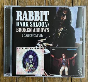 ザ・フリー、ボブ・マーリーのキーボード・プレイヤー◆RABBIT - DARK SALOON／BROKEN ARROWS ラビット UK盤