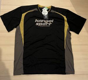 新品未使用品　タグ付　カンゴール　スポーツ　プラクティスシャツ 半袖Tシャツ トレーニング用 Vネック　4Lサイズ　ラグラン