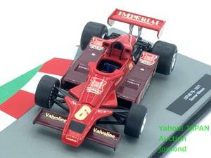 Altaya 1/43 インペリアル ロータス 78 #6 G.ニルソン IMPERIAL加工 JPS Mk.Ⅲ Team LOTUS Season 1977 F1 日本GP アルタヤ