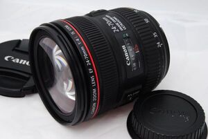 美品 ★Canon EF24-70mm F4 L IS USM フルサイズ対応 標準ズームレンズ ★ 20241205_B00A2I1D56