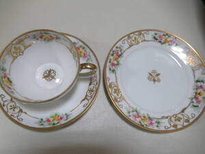 ★希少★美品★ノリタケ★Noritake★カップ &ソーサー★プレート★金彩★