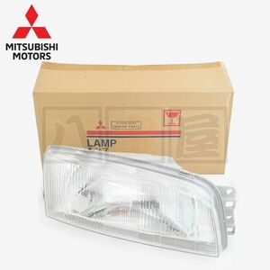 【新品未使用】三菱純正 ランエボ エボ4 ヘッドライト 右側 運転席側 GSR RS LANCER EVOLUTION 4 IV CN9A ミツビシ 廃盤 レア MR275286