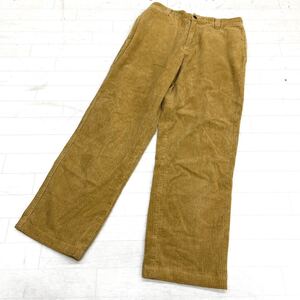 1582◎ POLO JEANS CO. ポロ ジーンズ パンツ ボトムス ズボン コーデュロイ ジップフライ カジュアル ライトブラウン メンズ28×34