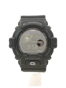 CASIO◆ソーラー腕時計・G-SHOCK/デジタル/BLK