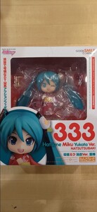 【中古品】グッドスマイルカンパニー：ねんどろいど №333「 初音ミク 浴衣Ver. 夏椿」