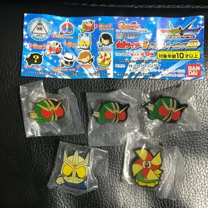 希少 レア シークレット 仮面ライダーW フォーエバーピンズSP ピンバッジ 合計五個 シークレット 送料 185円 RARE MASKED RIDER LAPEL PIN