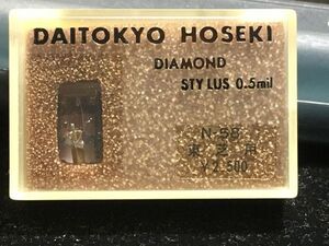 東芝用 N-58C 関東宝石 TD2-58ST DIAMOND STYLUS 0.5mil レコード交換針