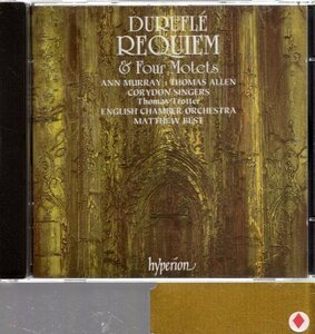 b030 DURUFLE:REQUIEM&QUATRE MOTETS/MATTHEW BEST