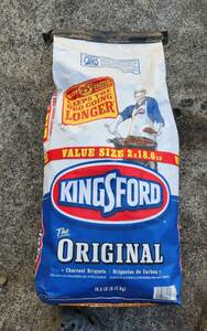 【引取限定・東京多摩地区】キングスフォード　KINGSFORD　豆炭　使いやすいBBQ用炭　8.43kgX1　お得です！