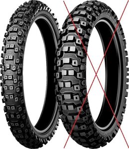 ★フロントのみ 未使用 新品 DUNLOP GEOMAX MX71 70/100-17 40M モトクロス 各種オフロードバイクに　公道走行不可