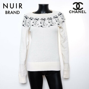 シャネル CHANEL セーター カシミヤ サイズ:36 ベージュ