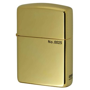 Zippo ジッポライター アーマー サイド ドット ジッポ ロゴ 金メッキ ARMOR SIDE DOT & ZIPPO LOGO シリアル番号 162G-ZCUT