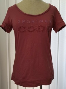 SPORTMAX CODE　スポーツマックス　コード 　Ｔシャツ　ピンク　送料無料