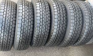 205/85R16 117/115L LT ダンロップ SPLT21 ミックス パターン　　205/85/16 2019年製　　深溝　12ミリ　　６本値段