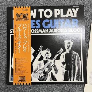 【国内盤帯付】ステファングロスマン オーロラブロック HOW TO PLAY BLUSE GUITAR IRS80022 B1126-023