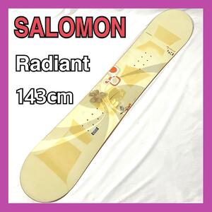 SALOMON （サロモン） スノーボード 板 143cm Radiant