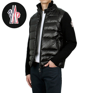 送料無料 16 MONCLER GRENOBLE モンクレール グルノーブル 9B00011 M1122 ブラック ブルゾン ダウン切替 size L